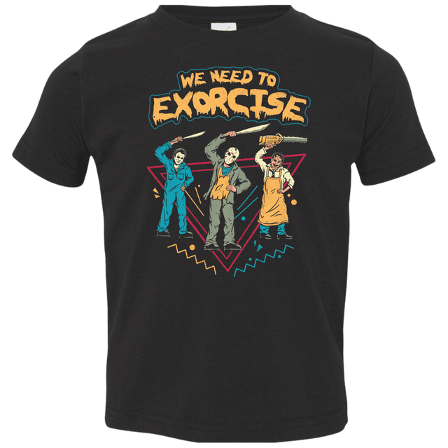 T-Shirts Black / 2T Let's Exorcise Toddler Premium T-Shirt