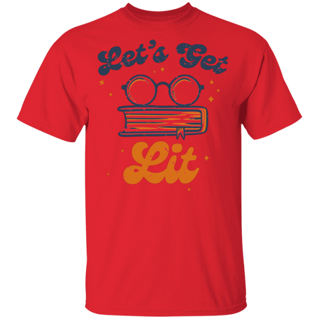 T-Shirts Red / S Let's Get Lit T-Shirt