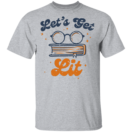 T-Shirts Sport Grey / S Let's Get Lit T-Shirt