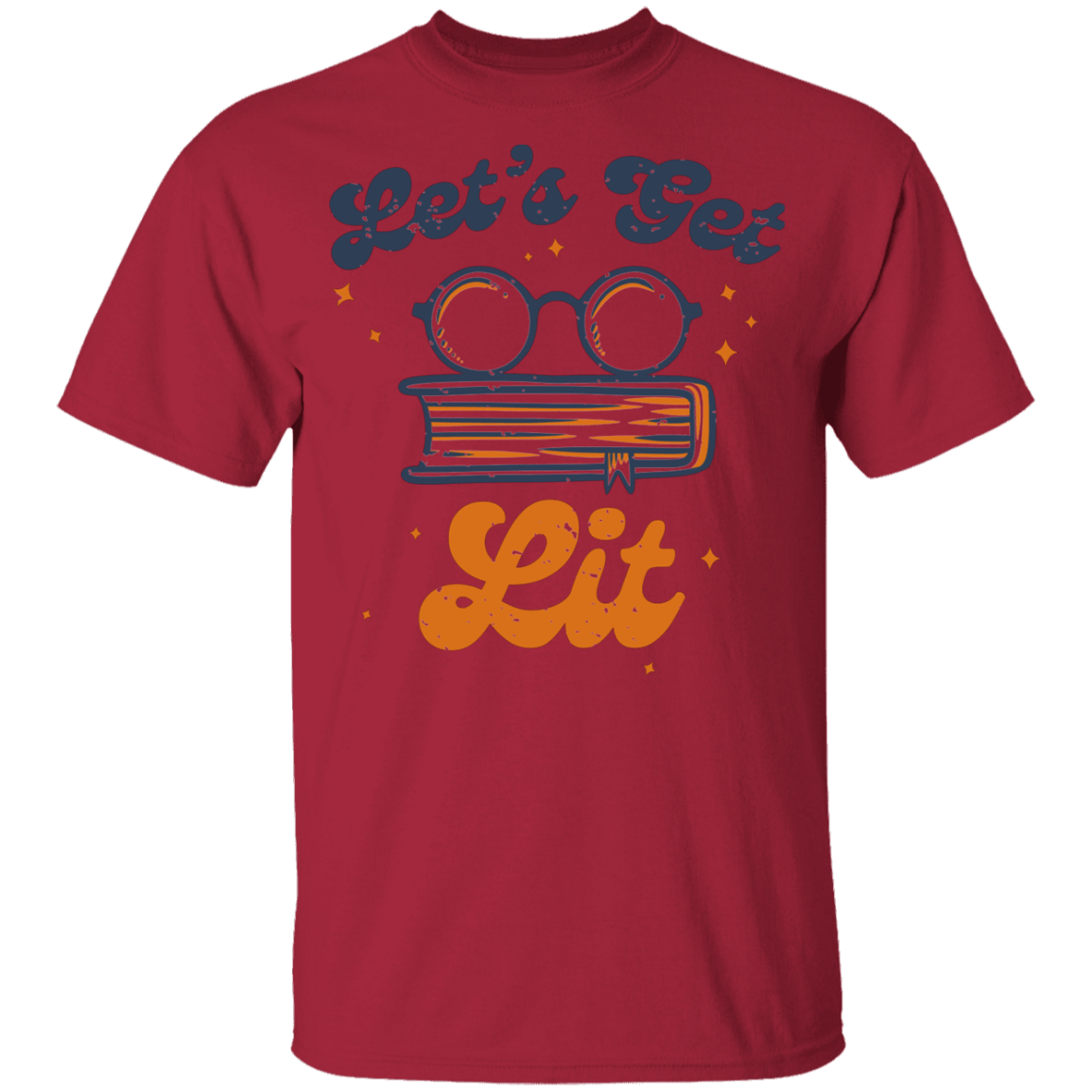 T-Shirts Cardinal / YXS Let's Get Lit Youth T-Shirt