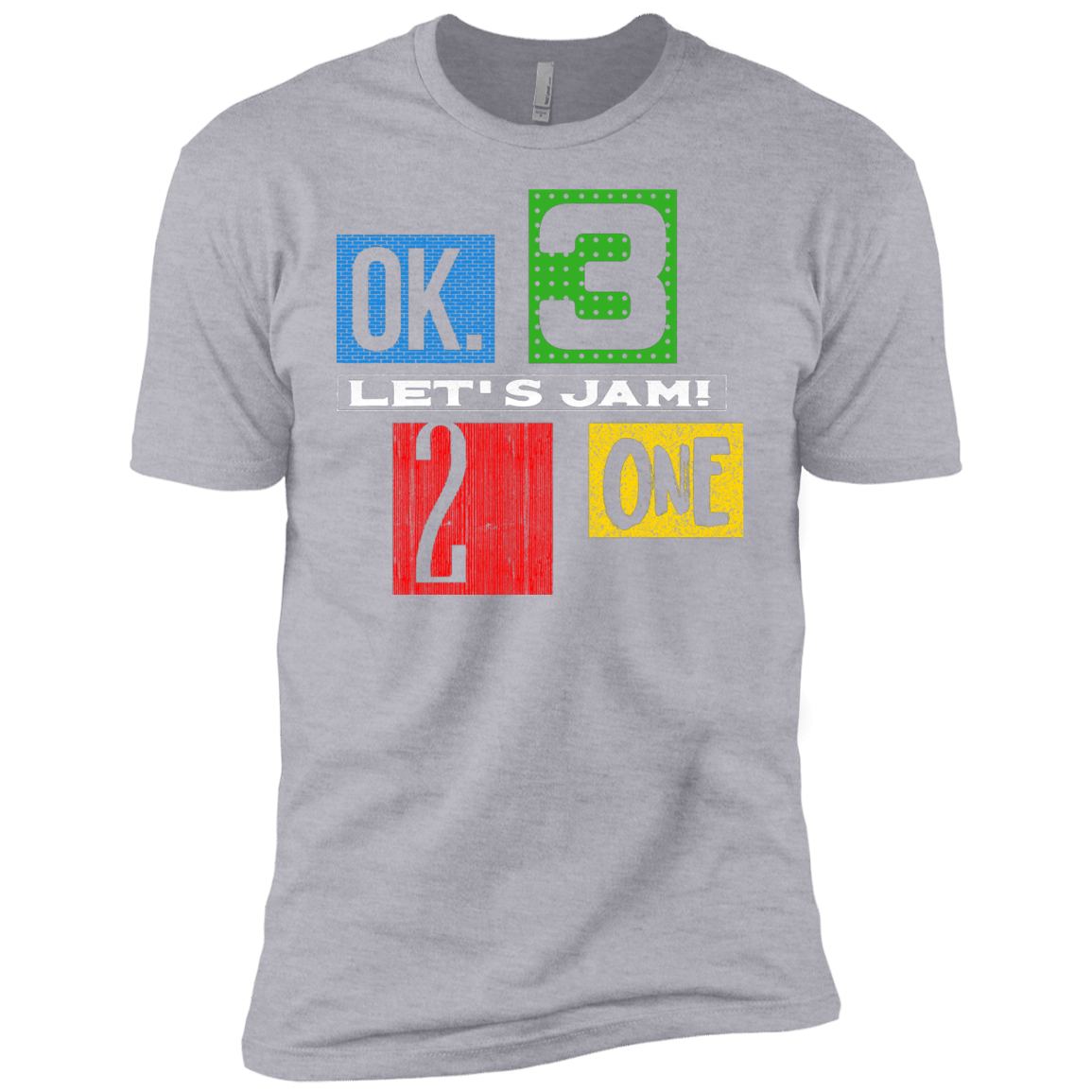 T-Shirts Heather Grey / YXS Let's Jam Boys Premium T-Shirt