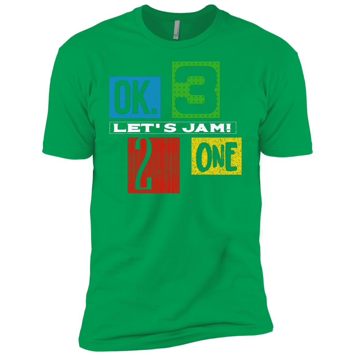 T-Shirts Kelly Green / YXS Let's Jam Boys Premium T-Shirt