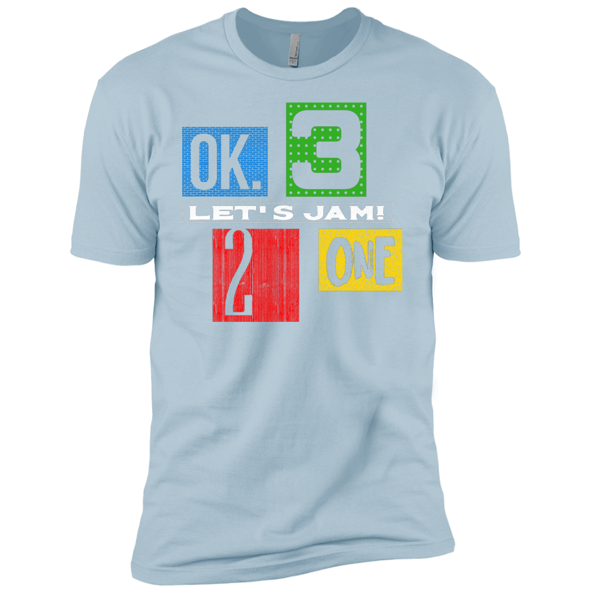 T-Shirts Light Blue / YXS Let's Jam Boys Premium T-Shirt