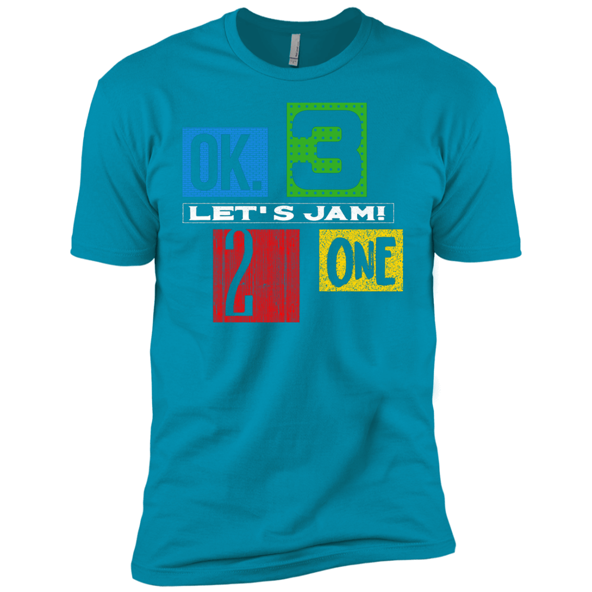 T-Shirts Turquoise / YXS Let's Jam Boys Premium T-Shirt