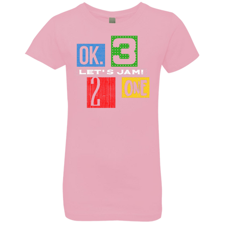 T-Shirts Light Pink / YXS Let's Jam Girls Premium T-Shirt