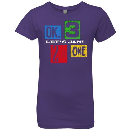T-Shirts Purple Rush / YXS Let's Jam Girls Premium T-Shirt