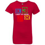 T-Shirts Red / YXS Let's Jam Girls Premium T-Shirt