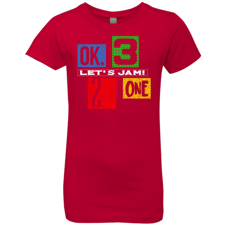 T-Shirts Red / YXS Let's Jam Girls Premium T-Shirt