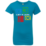 T-Shirts Turquoise / YXS Let's Jam Girls Premium T-Shirt