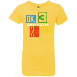 T-Shirts Vibrant Yellow / YXS Let's Jam Girls Premium T-Shirt