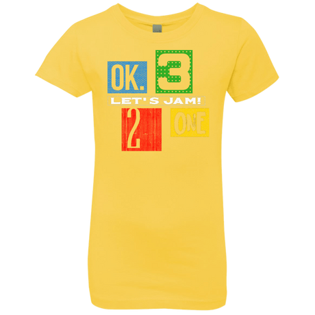 T-Shirts Vibrant Yellow / YXS Let's Jam Girls Premium T-Shirt