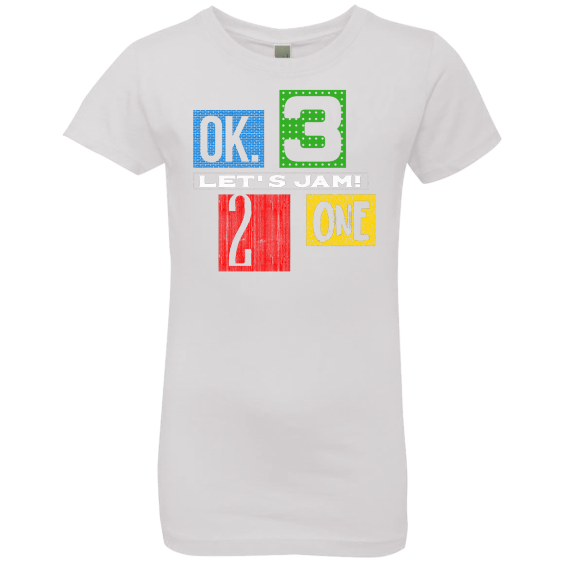 T-Shirts White / YXS Let's Jam Girls Premium T-Shirt