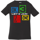 T-Shirts Black / 6 Months Let's Jam Infant Premium T-Shirt
