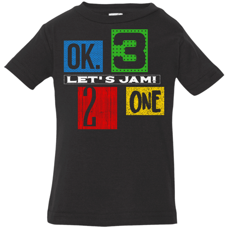 T-Shirts Black / 6 Months Let's Jam Infant Premium T-Shirt