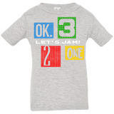 T-Shirts Heather Grey / 6 Months Let's Jam Infant Premium T-Shirt