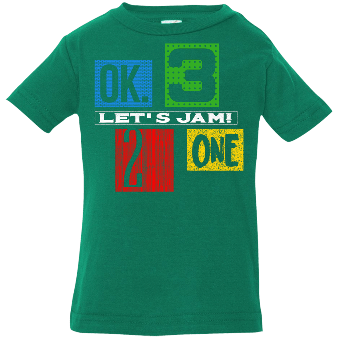 T-Shirts Kelly / 6 Months Let's Jam Infant Premium T-Shirt