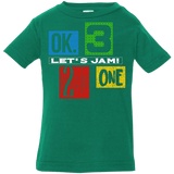 T-Shirts Kelly / 6 Months Let's Jam Infant Premium T-Shirt