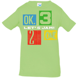 T-Shirts Key Lime / 6 Months Let's Jam Infant Premium T-Shirt