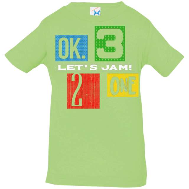 T-Shirts Key Lime / 6 Months Let's Jam Infant Premium T-Shirt