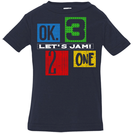 T-Shirts Navy / 6 Months Let's Jam Infant Premium T-Shirt