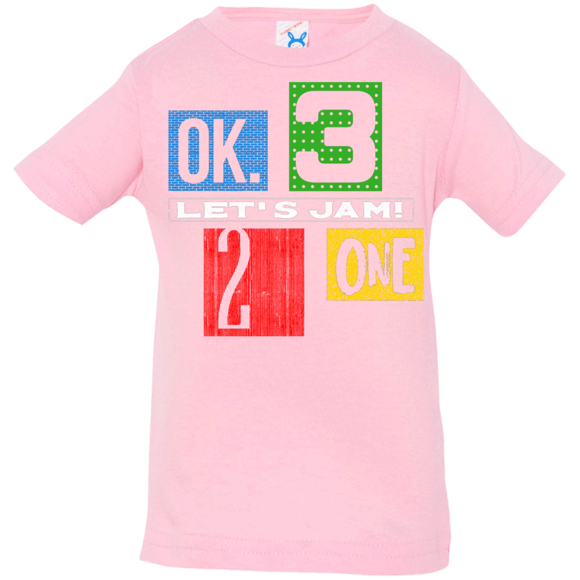 T-Shirts Pink / 6 Months Let's Jam Infant Premium T-Shirt