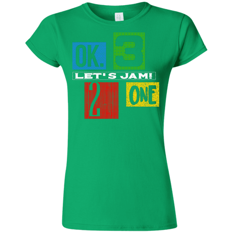 T-Shirts Irish Green / S Let's Jam Junior Slimmer-Fit T-Shirt