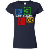 T-Shirts Navy / S Let's Jam Junior Slimmer-Fit T-Shirt