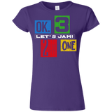 T-Shirts Purple / S Let's Jam Junior Slimmer-Fit T-Shirt