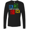 T-Shirts Black / S Let's Jam Men's Premium Long Sleeve