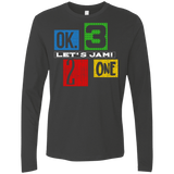 T-Shirts Heavy Metal / S Let's Jam Men's Premium Long Sleeve