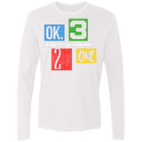 T-Shirts White / S Let's Jam Men's Premium Long Sleeve