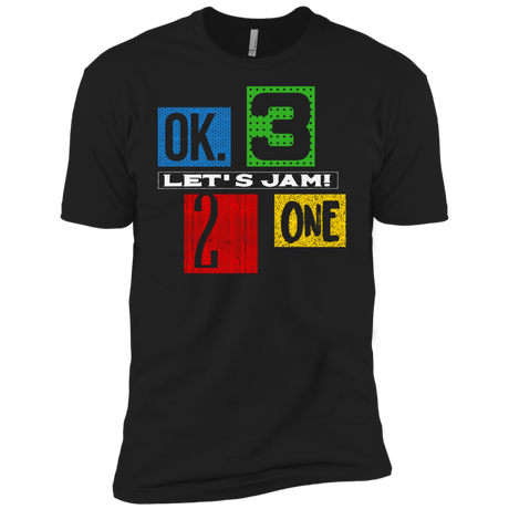 T-Shirts Black / X-Small Let's Jam Men's Premium T-Shirt