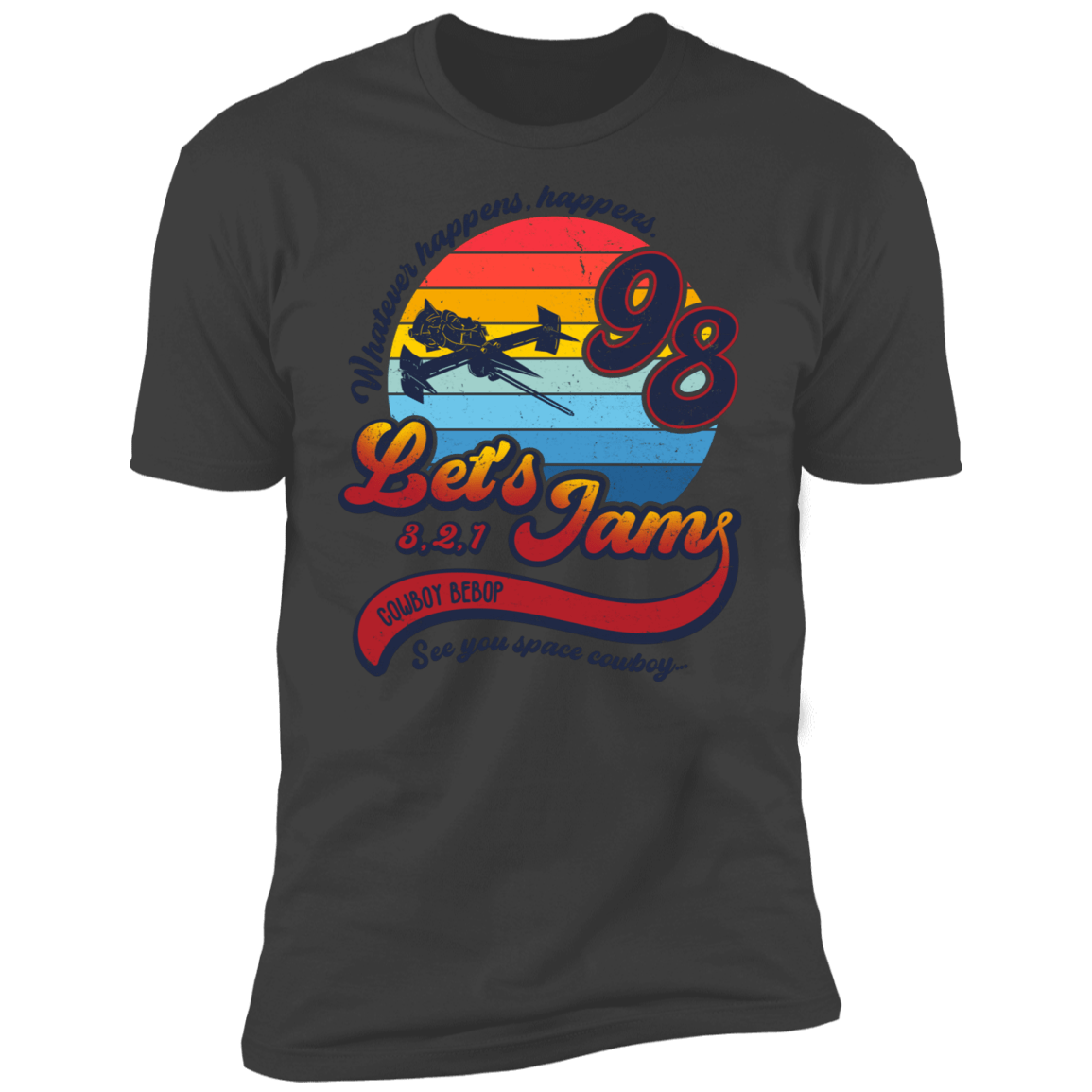 T-Shirts Heavy Metal / S Let's Jam Men's Premium T-Shirt