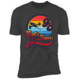 T-Shirts Heavy Metal / S Let's Jam Men's Premium T-Shirt