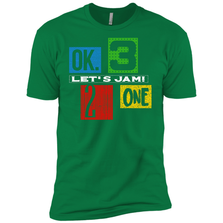 T-Shirts Kelly Green / X-Small Let's Jam Men's Premium T-Shirt