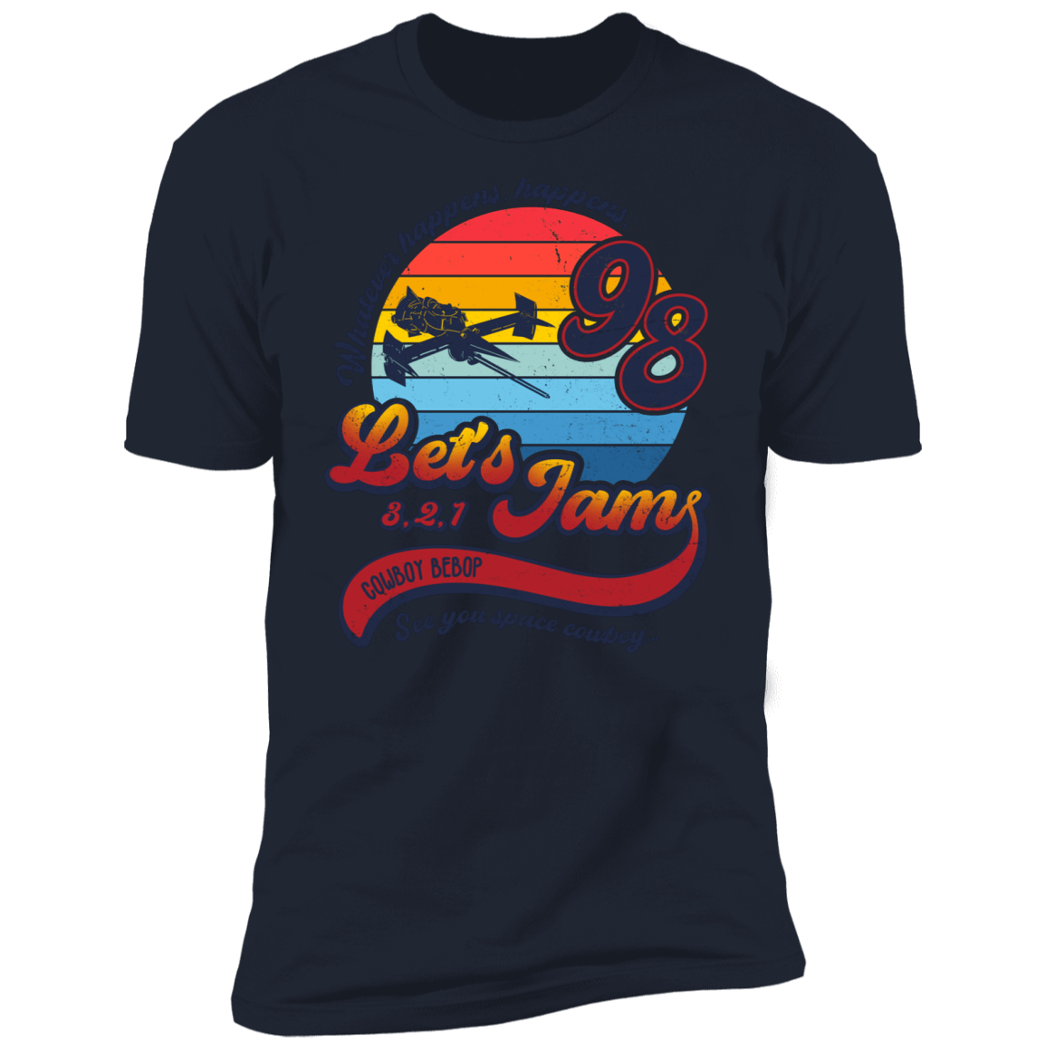 T-Shirts Midnight Navy / S Let's Jam Men's Premium T-Shirt
