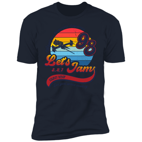 T-Shirts Midnight Navy / S Let's Jam Men's Premium T-Shirt