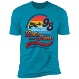 T-Shirts Turquoise / S Let's Jam Men's Premium T-Shirt