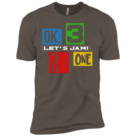 T-Shirts Warm Grey / X-Small Let's Jam Men's Premium T-Shirt