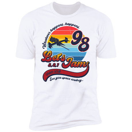 T-Shirts White / S Let's Jam Men's Premium T-Shirt