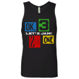 T-Shirts Black / S Let's Jam Men's Premium Tank Top