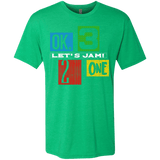 T-Shirts Envy / S Let's Jam Men's Triblend T-Shirt