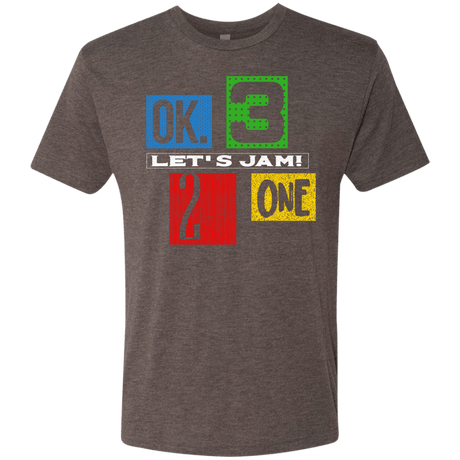 T-Shirts Macchiato / S Let's Jam Men's Triblend T-Shirt
