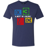 T-Shirts Vintage Navy / S Let's Jam Men's Triblend T-Shirt