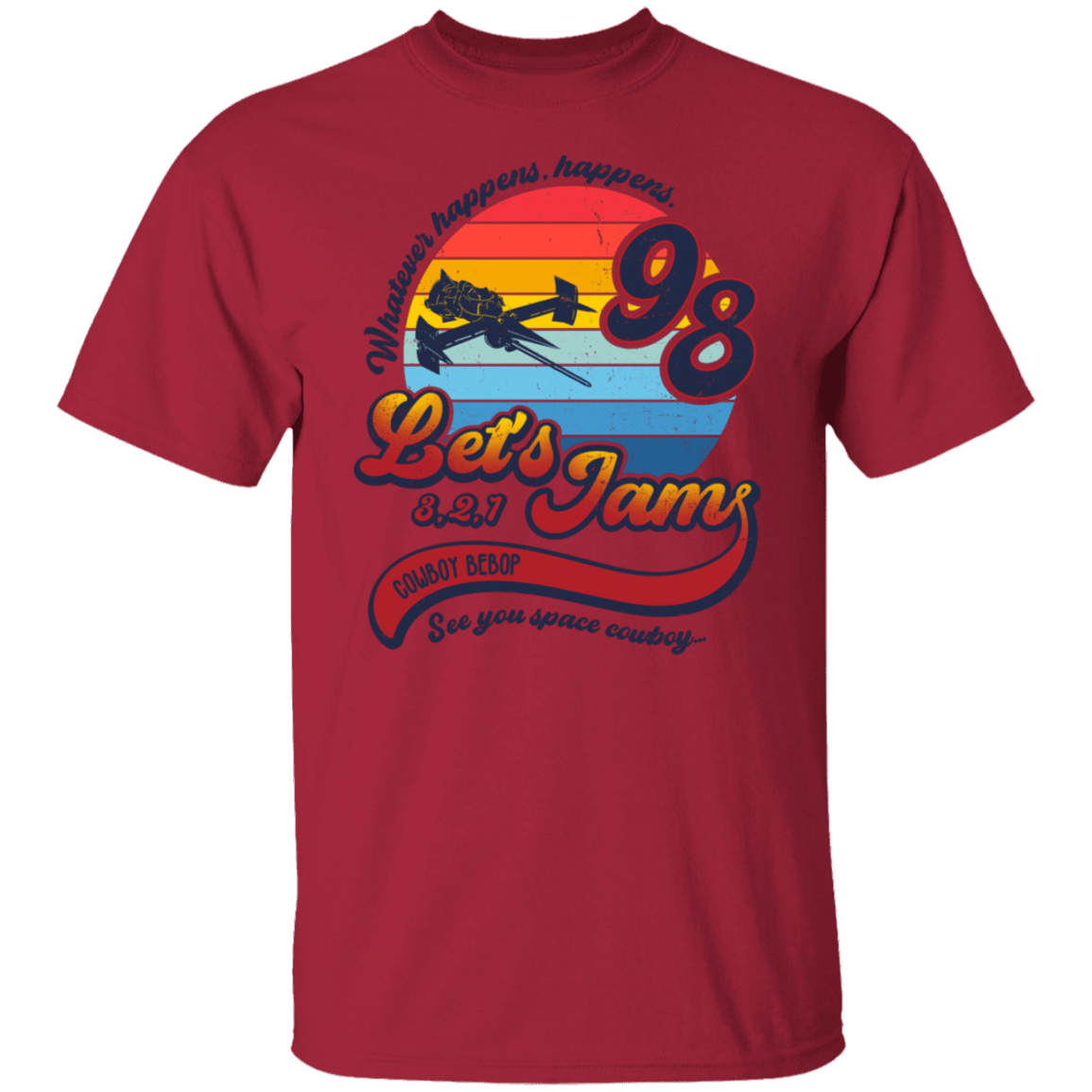 T-Shirts Cardinal / S Let's Jam T-Shirt