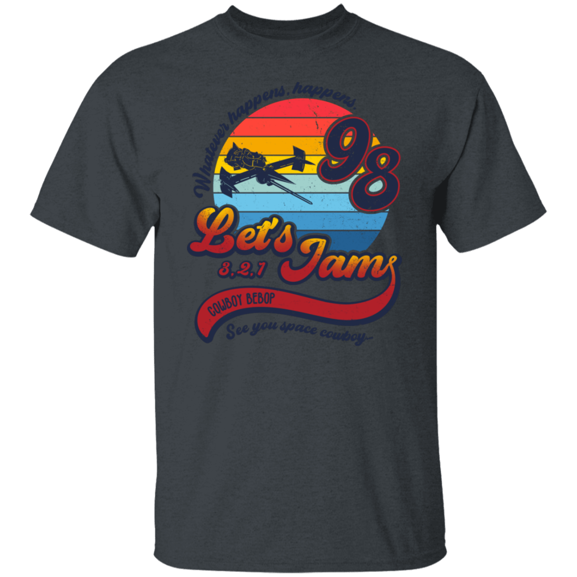 T-Shirts Dark Heather / S Let's Jam T-Shirt