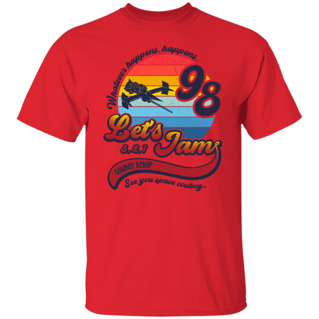 T-Shirts Red / S Let's Jam T-Shirt