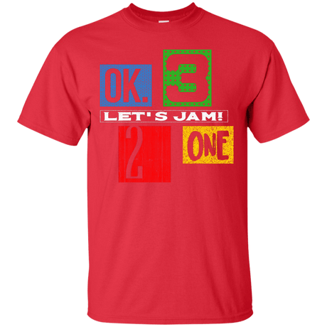 T-Shirts Red / S Let's Jam T-Shirt