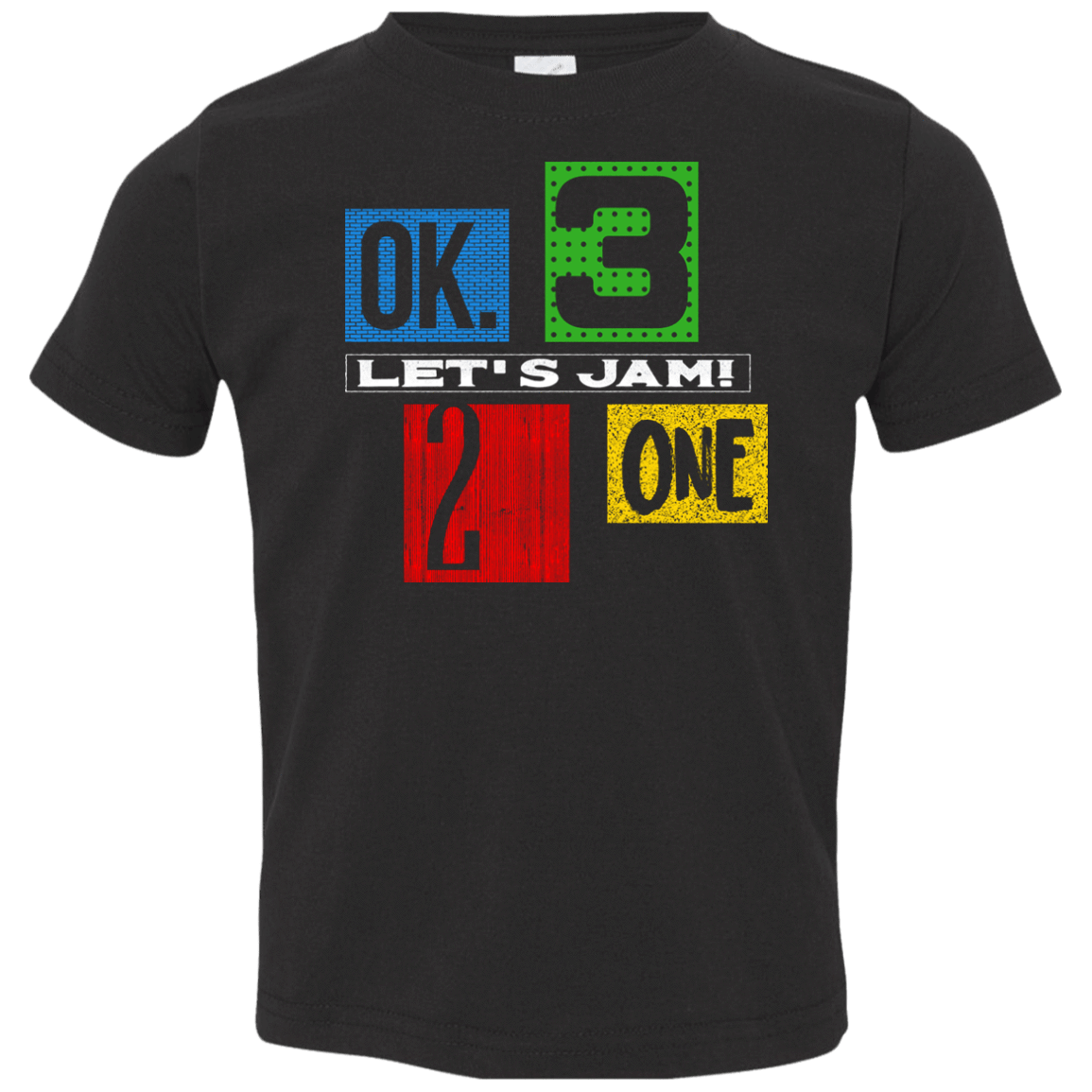 T-Shirts Black / 2T Let's Jam Toddler Premium T-Shirt