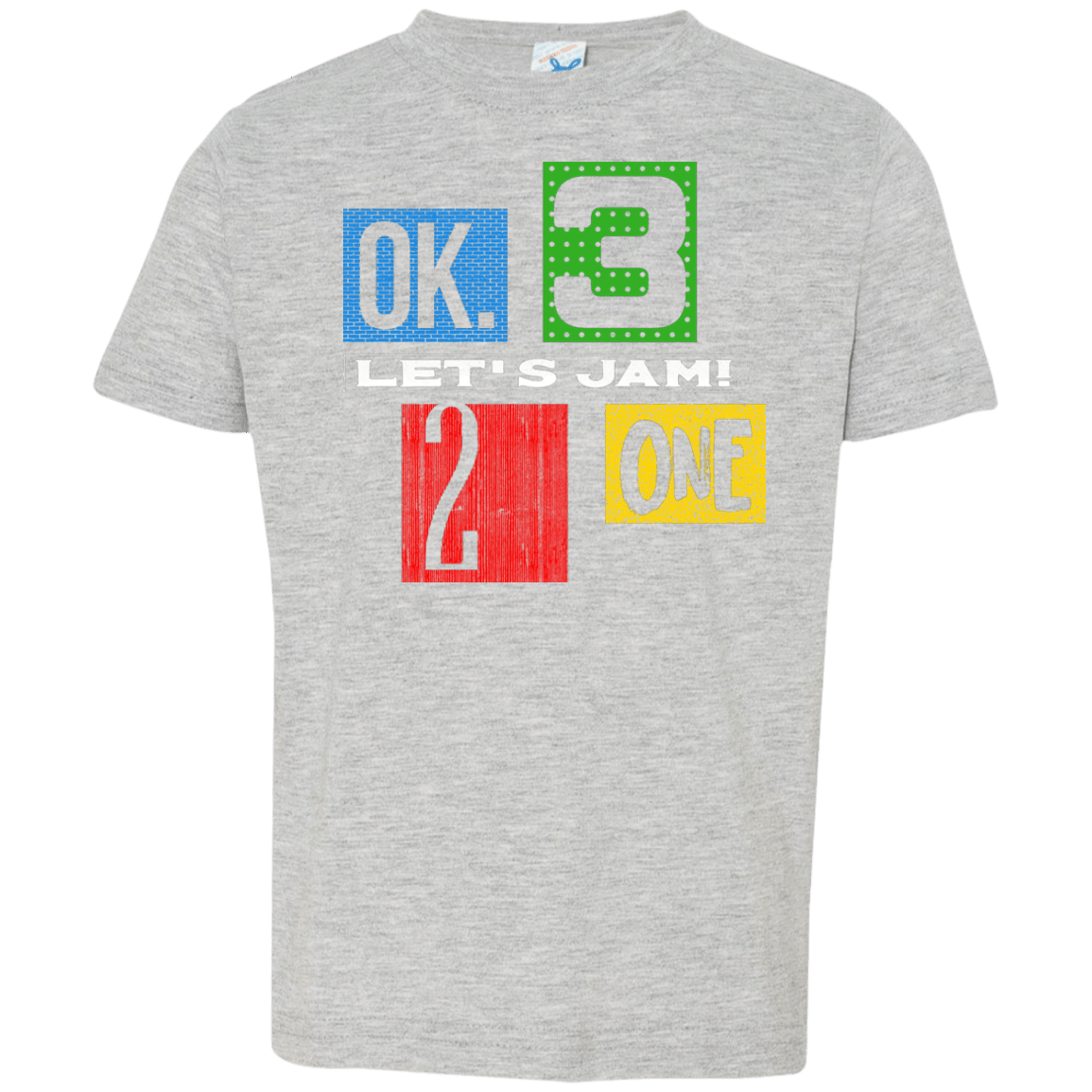 T-Shirts Heather Grey / 2T Let's Jam Toddler Premium T-Shirt